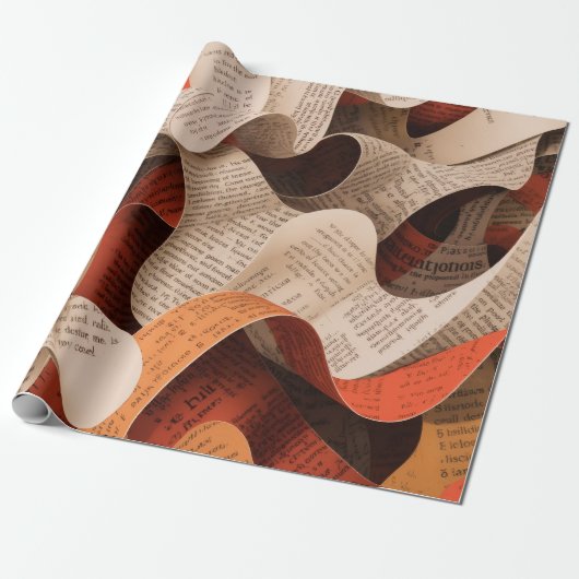 Personalized Photo Collage Gift | Custom Memory Ke ラッピングペーパー (アンロールド)