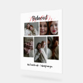 Personalized Photo Collage Gift for Mom アクリルサイン (傾斜)