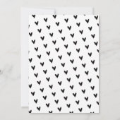 Personalized Photo Collage Heart Happy Mother's Da シーズンカード (裏面)