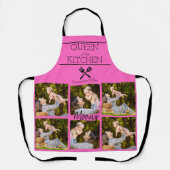Personalized Photo Collage Kitchen Apron エプロン (正面)