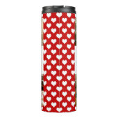 Personalized Photo Collage Mom Heart & Kids Name タンブラー (裏面)