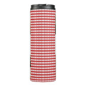 Personalized Photo Collage Mom Heart & Kids Name タンブラー (裏面)