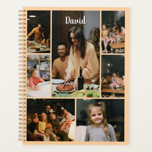 Personalized Photo Cover Planner プランナー手帳 (正面)