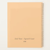 Personalized Photo Cover Planner プランナー手帳 (裏面)