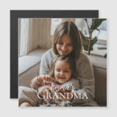 Personalized Photo & Custom Text Grandma Since -  (正面/裏面)