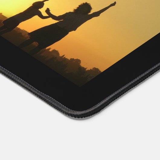 Personalized Photo Desk Mat for Office Workspace デスクマット (コーナー)