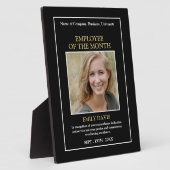 Personalized Photo - Employee Award Plaque フォトプラーク (側面)