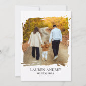 Personalized photo Family Reunion Party Invitation 招待状 (裏面)