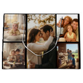 Personalized Photo Gift Bag for Special Occasions ラージペーパーバッグ (正面)