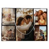 Personalized Photo Gift Bag for Special Occasions ラージペーパーバッグ (裏面)