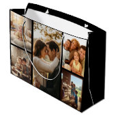 Personalized Photo Gift Bag for Special Occasions ラージペーパーバッグ (裏面アングル)