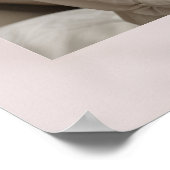 Personalized Photo Gift | Best Grandma Ever ポスター (角)