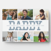 Personalized Photo Gift for Daddy フォトプラーク (正面)