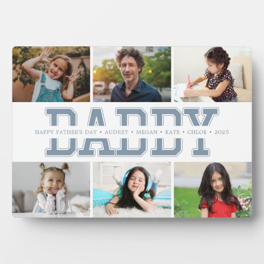 Personalized Photo Gift for Daddy フォトプラーク (正面)