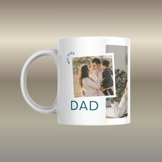 Personalized Photo Gift for Fathers Day コーヒーマグカップ