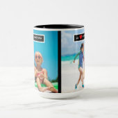 Personalized photo gift for Grandpa from children マグカップ (中央)