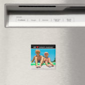 Personalized photo gift for Grandpa  from children マグネット (インサイチュ (食洗機))