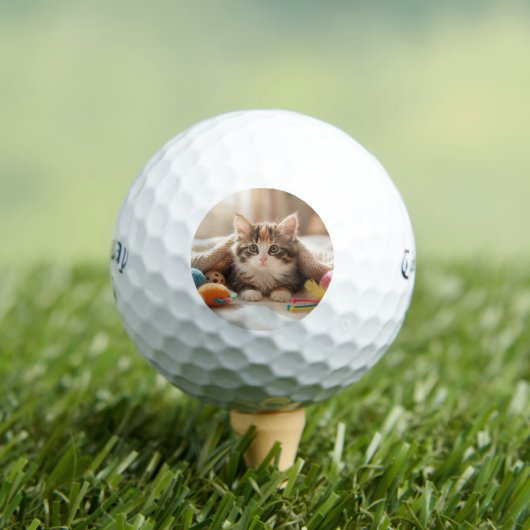 Personalized Photo Golf Ball Luxury Custom Design ゴルフボール (インサイチュ 木)