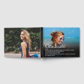 Personalized Photo Graduate Definition ゲストブック (全面)