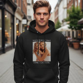 Personalized Photo Hoodie with Custom Wording パーカ