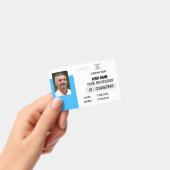 Personalized Photo ID Business Badge バッジ (手持ち)