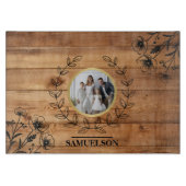 Personalized Photo Keepsake Cutting Board カッティングボード (正面)