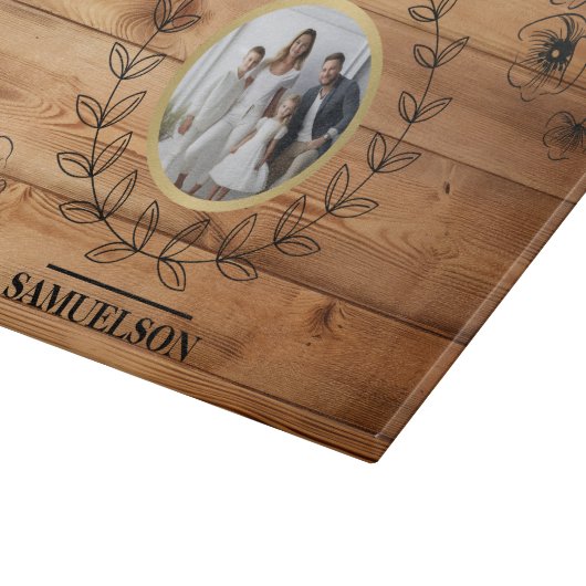 Personalized Photo Keepsake Cutting Board カッティングボード (角)
