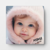 Personalized Photo Keepsake Mama  フォトプラーク (正面)