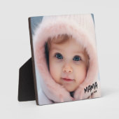 Personalized Photo Keepsake Mama  フォトプラーク (正面)