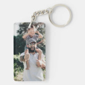Personalized Photo Keychain: Custom Acrylic Family キーホルダー (裏面)