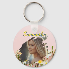 Personalized Photo Keychain | Custom Name Keychain キーホルダー