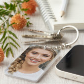 Personalized Photo Keychain for Bride キーホルダー (正面右)