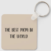 Personalized Photo Keychain for Mom キーホルダー (裏面)