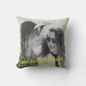 Personalized Photo Love Best Friend クッション (正面)
