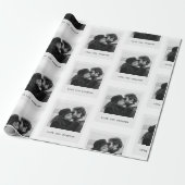 Personalized Photo – Love You Forever ラッピングペーパー (アンロールド)