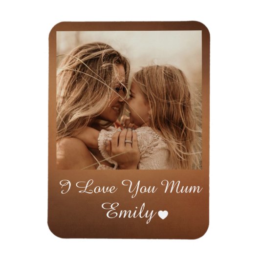 Personalized Photo Magnet Custom Mother’s Day Gift マグネット (縦)