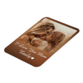 Personalized Photo Magnet Custom Mother’s Day Gift マグネット (左側)