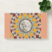 Personalized Photo Mandala Design Baby Shirt ポストイット (オフィス)