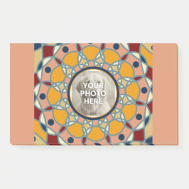 Personalized Photo Mandala Design Baby Shirt ポストイット