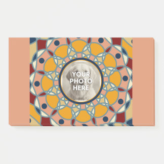 Personalized Photo Mandala Design Baby Shirt ポストイット