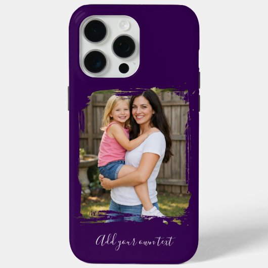 Personalized Photo Memories Custom iPhone Case Case-Mate iPhoneケース (裏面)