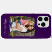 Personalized Photo Memories Custom iPhone Case Case-Mate iPhoneケース (裏面 (横))