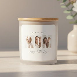 Personalized Photo MOM | Custom Mother’s Day  スクエアシール