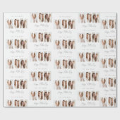 Personalized Photo MOM Happy Mother's Day ラッピングペーパー (フラット)