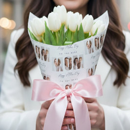 Personalized Photo MOM Happy Mother's Day ラッピングペーパー