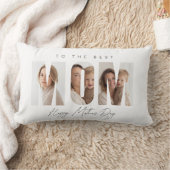 Personalized Photo MOM Mother’s Day ランバークッション (ブランケット)