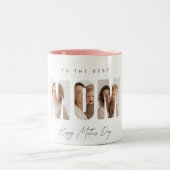 Personalized Photo MOM Mug for Mother’s Day ツートーンマグカップ (中央)