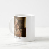 Personalized Photo Mug  – “Best Nanna Ever” コーヒーマグカップ (正面左)