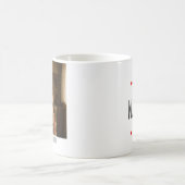 Personalized Photo Mug  – “Best Nanna Ever” コーヒーマグカップ (中央)