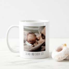 Personalized Photo Mug for Dad – “Best Daddy Ever” コーヒーマグカップ
